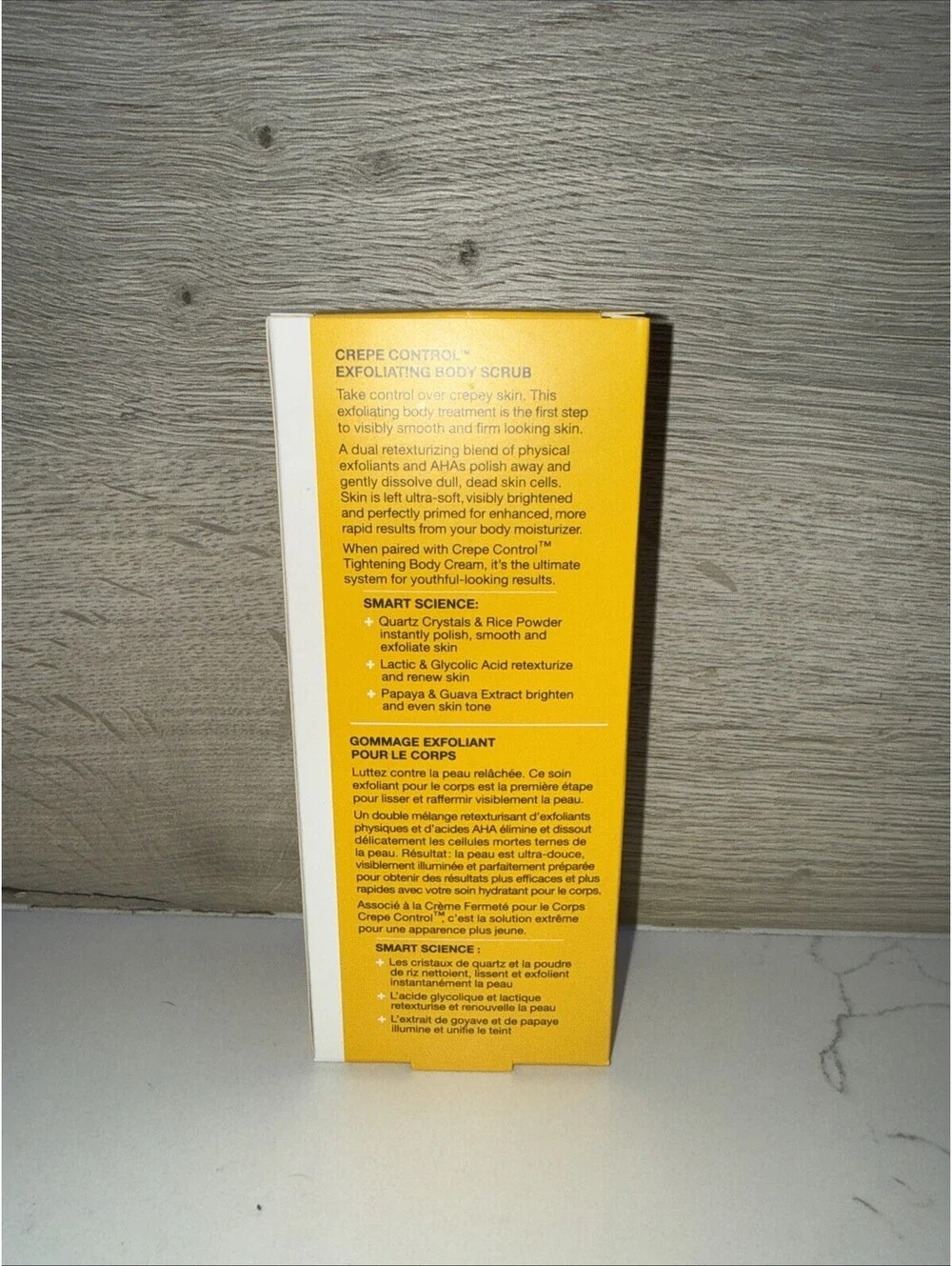 StriVectin Crepe Control Exfoliating Body Scrub 5 oz NEW IN BOX